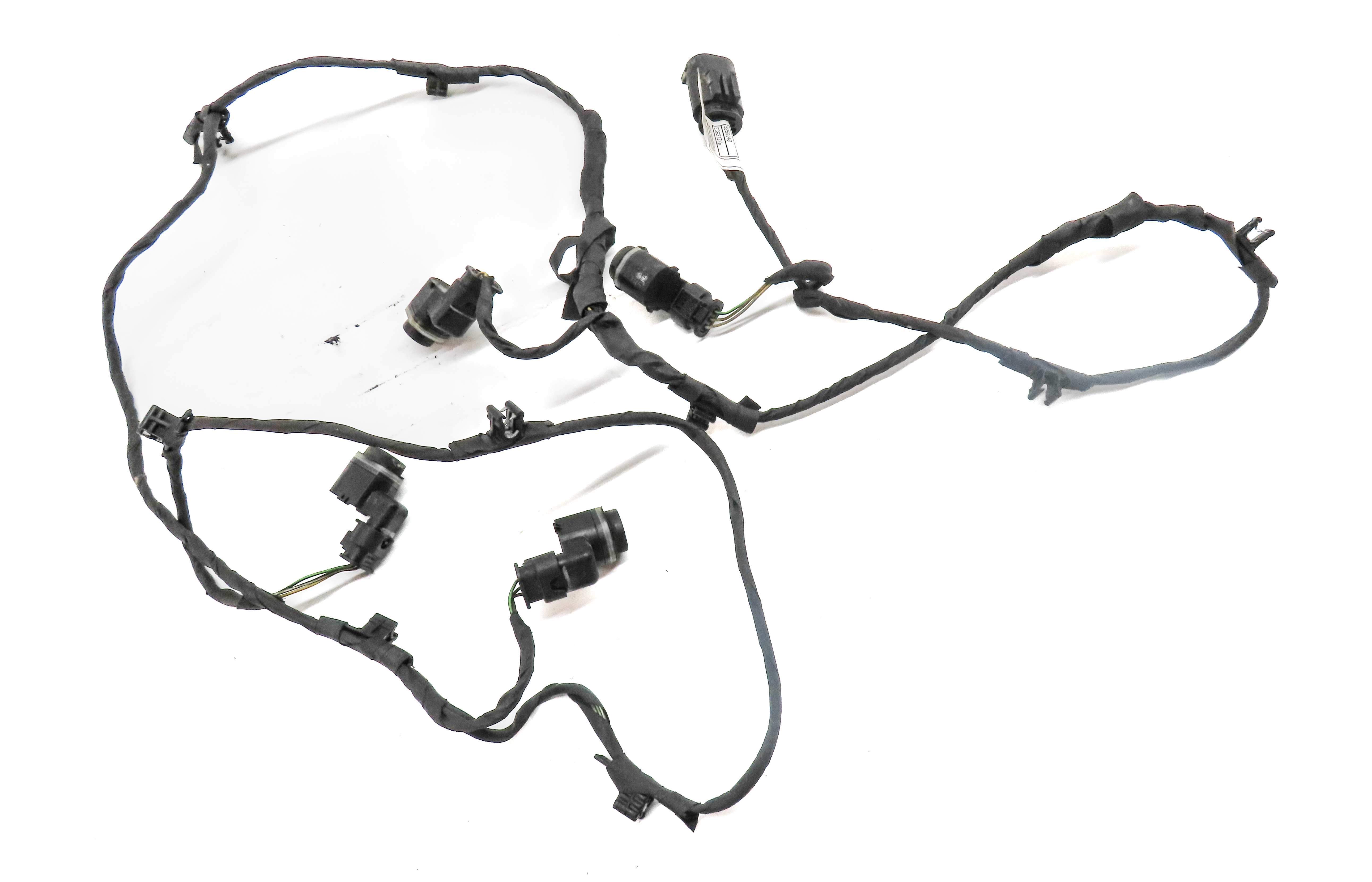 2012 BMW 550I (F10) FRONT PARK ASSIST PDC DISTANCE CONTROL SENSOR SET/4 — exact item pictured